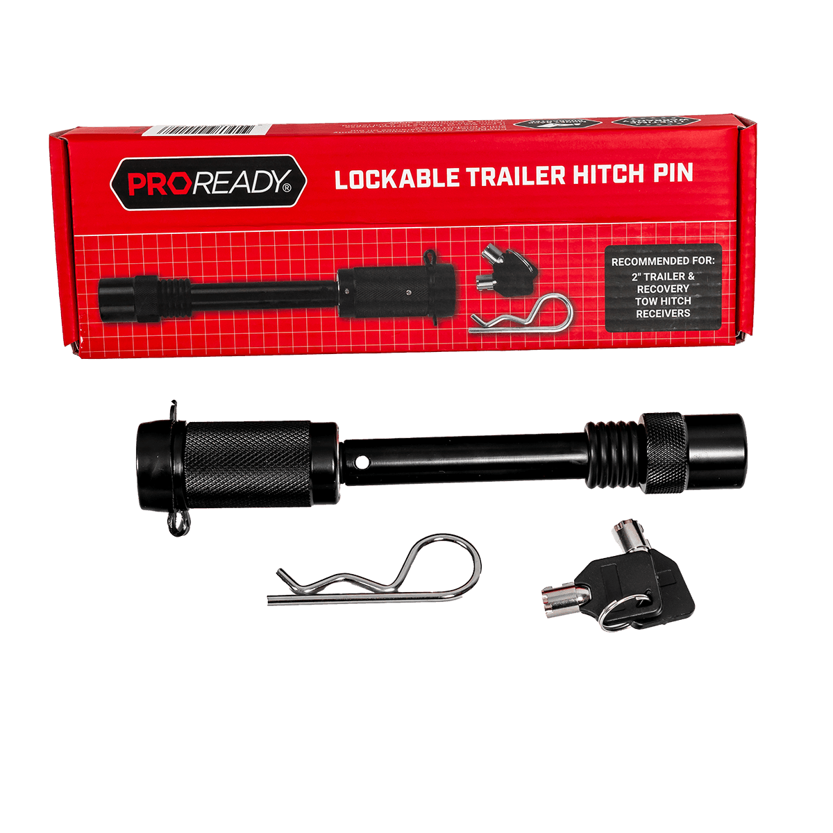 PROREADY Lockable Trailer Hitch Pin 16mm