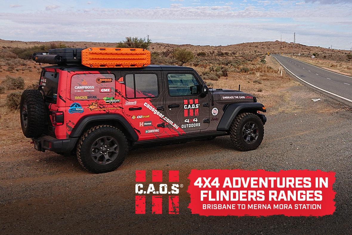 4x4 Adventures in Flinders Ranges - From Brisbane To Merna Mora Station