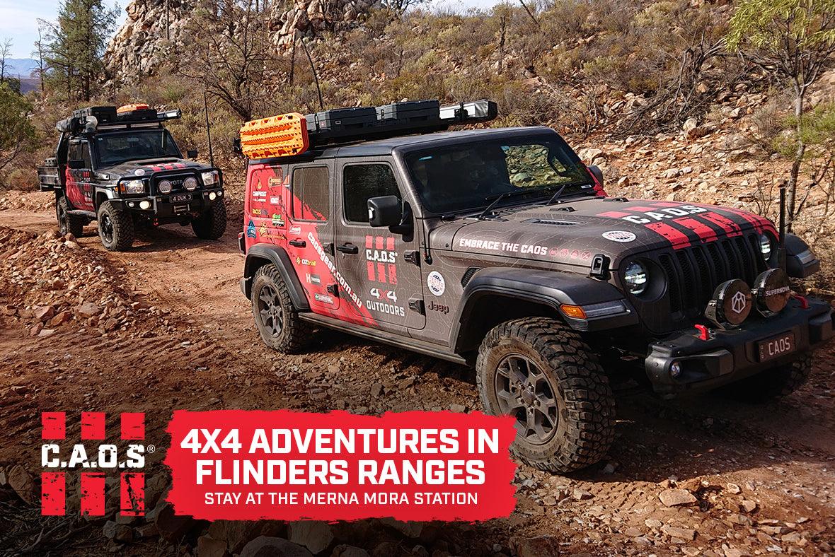 4x4 Adventures in Flinders Ranges - Stay at the Merna Mora Station