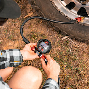 CAOS X FLATE Tyre Inflate-Deflate and Pressure Gauge