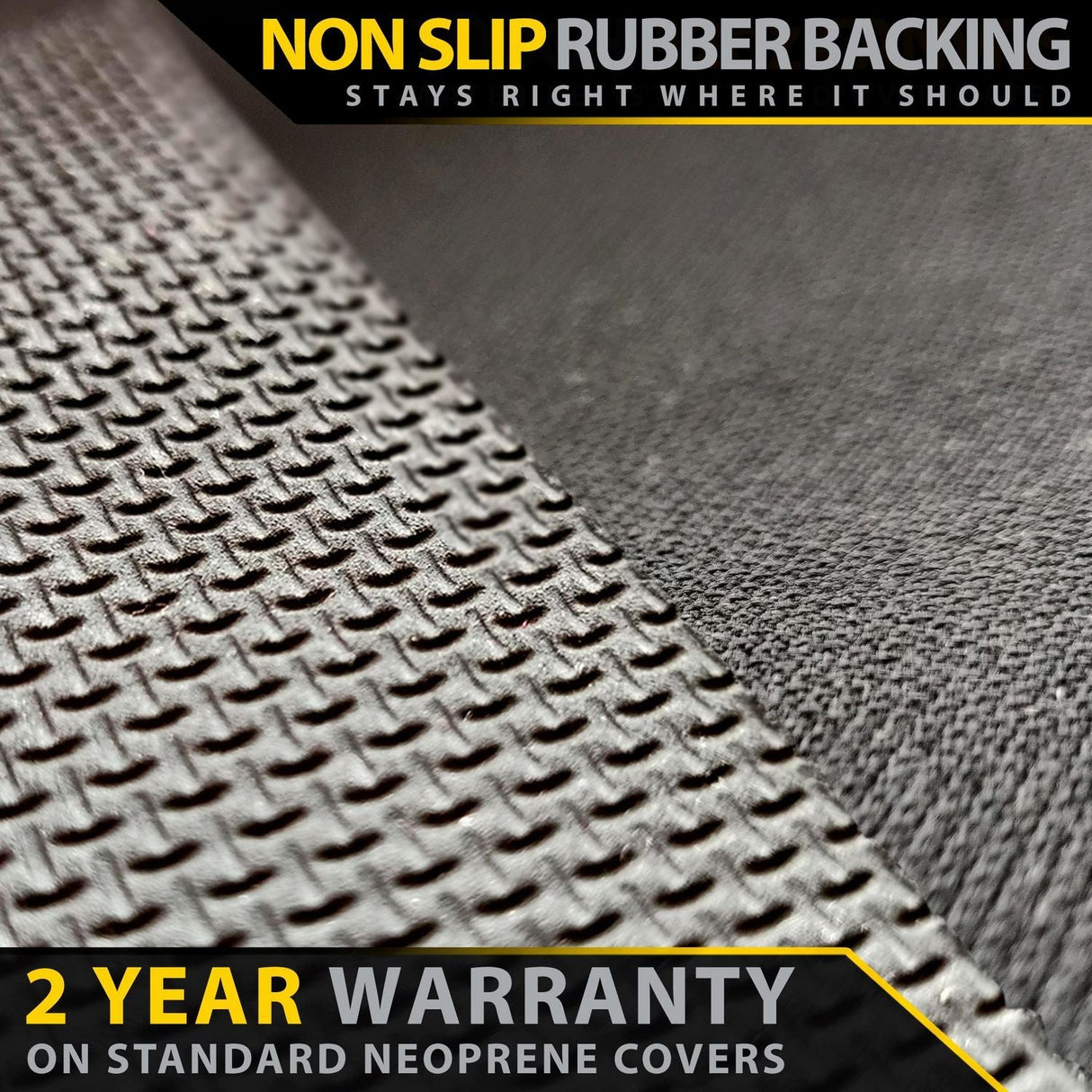 Toyota Hilux 7th Gen (SPORT SEAT) Neoprene 2x Front Seat Covers (Available)