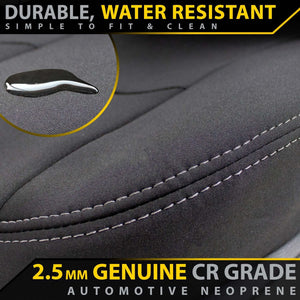 Toyota Hilux 7th Gen (SPORT SEAT) Neoprene 2x Front Seat Covers (Available)