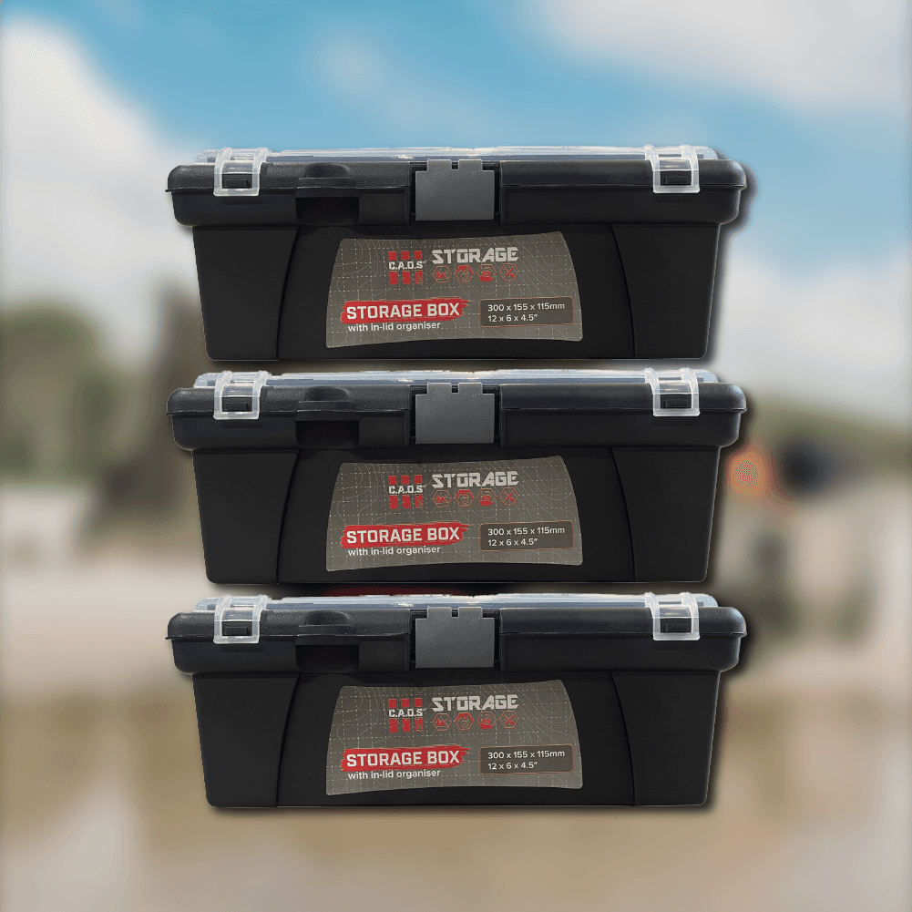 3 Pack of CAOS Utility Storage Boxes