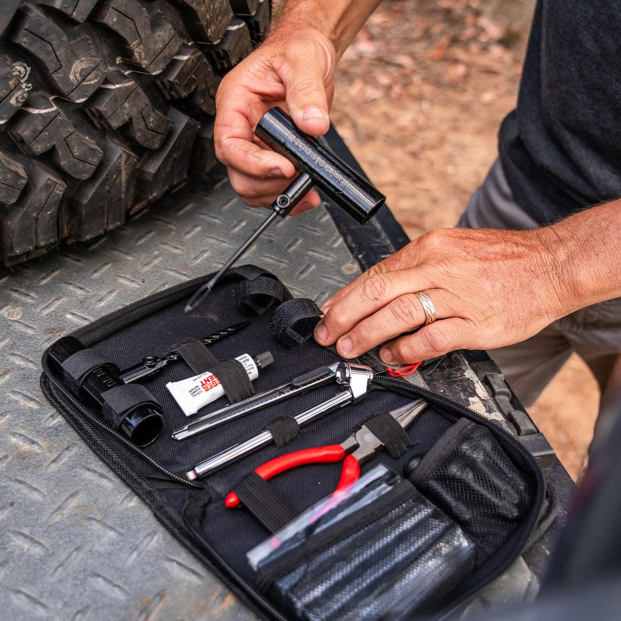 CAOS Tyre Repair Kit 54pc (Soft Case)
