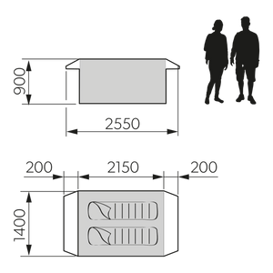 DOMETIC PICO FTC 2X2 TC (Double)