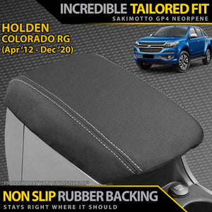 Holden Colorado RG Neoprene Armrest Console Lid (Available)