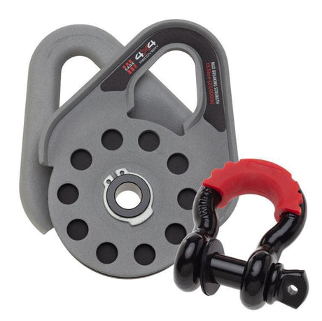 CAOS 13.5T Snatch Block + Single Bow Shackle
