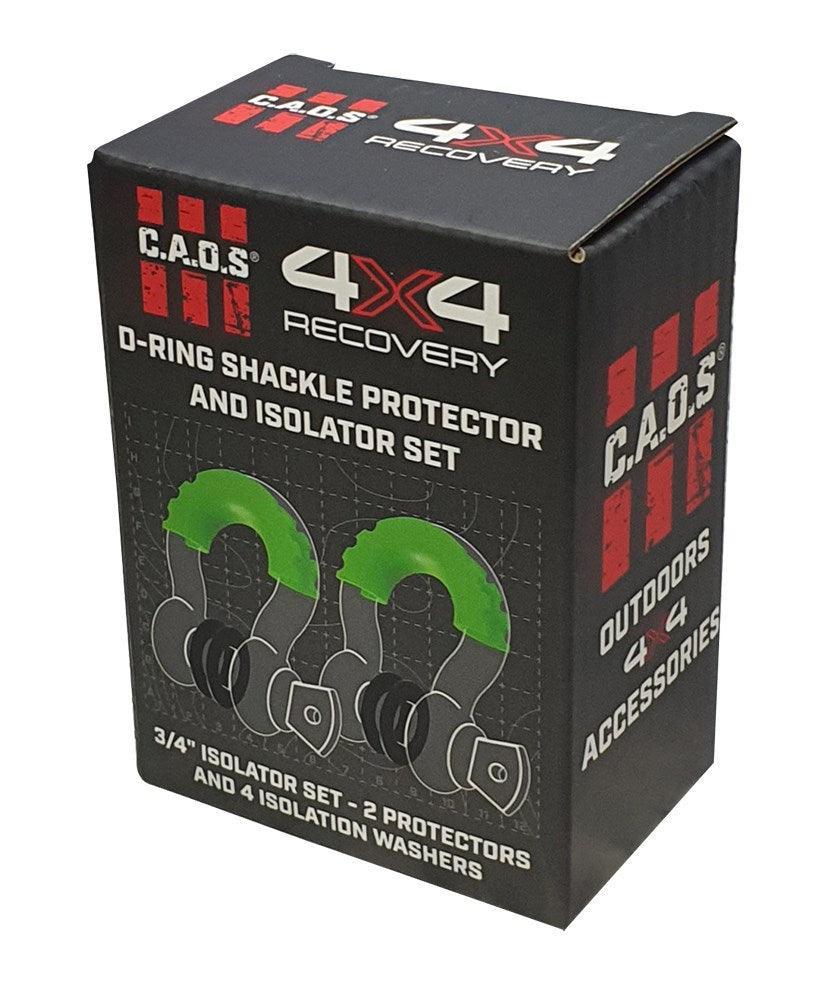 CAOS 2pcs Shackle Protector and 4 Isolators