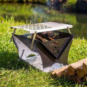 CAOS Fire Pit V3.0 with Stainless Grill + Bag