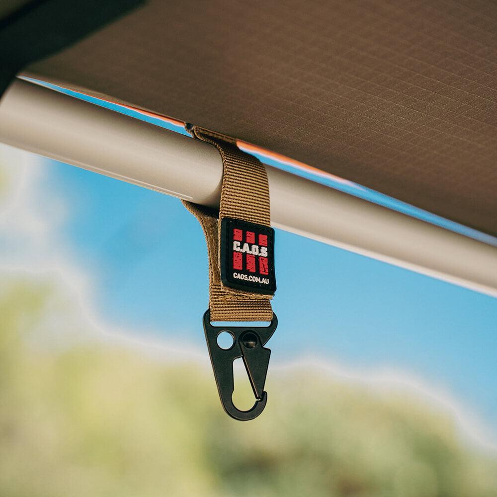 CAOS Awning Hanger with Clip (Tan)
