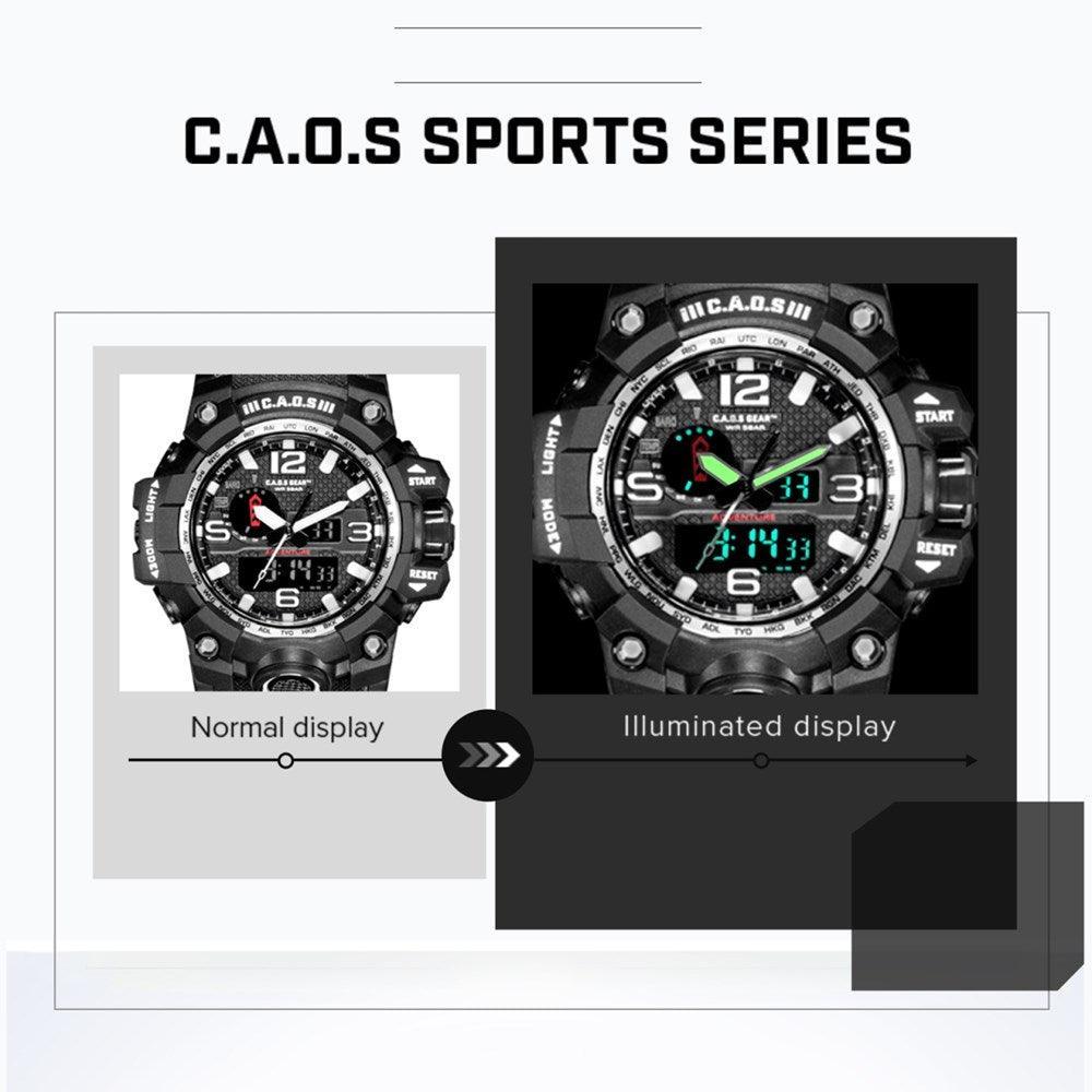 CAOS Sports and Adventure Watch (Silver)