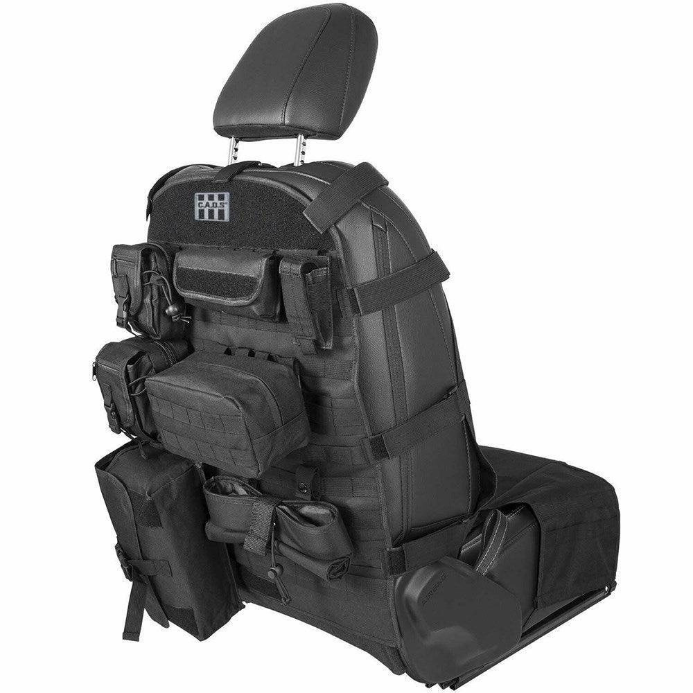 CAOS TACTICAL Front Seat Cover with 7 Pouches