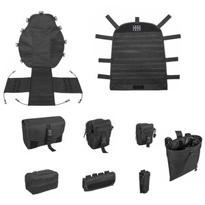 CAOS TACTICAL Front Seat Cover with 7 Pouches