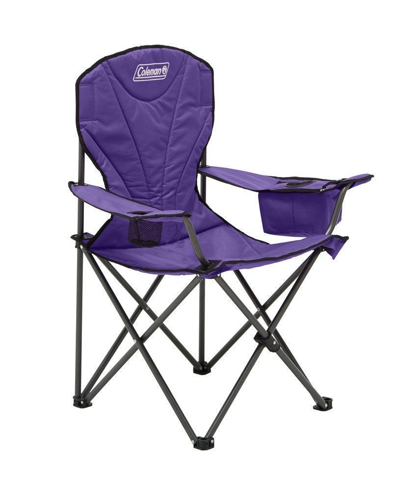 Coleman Quad Queen Size Cooler Arm Chair - Purple