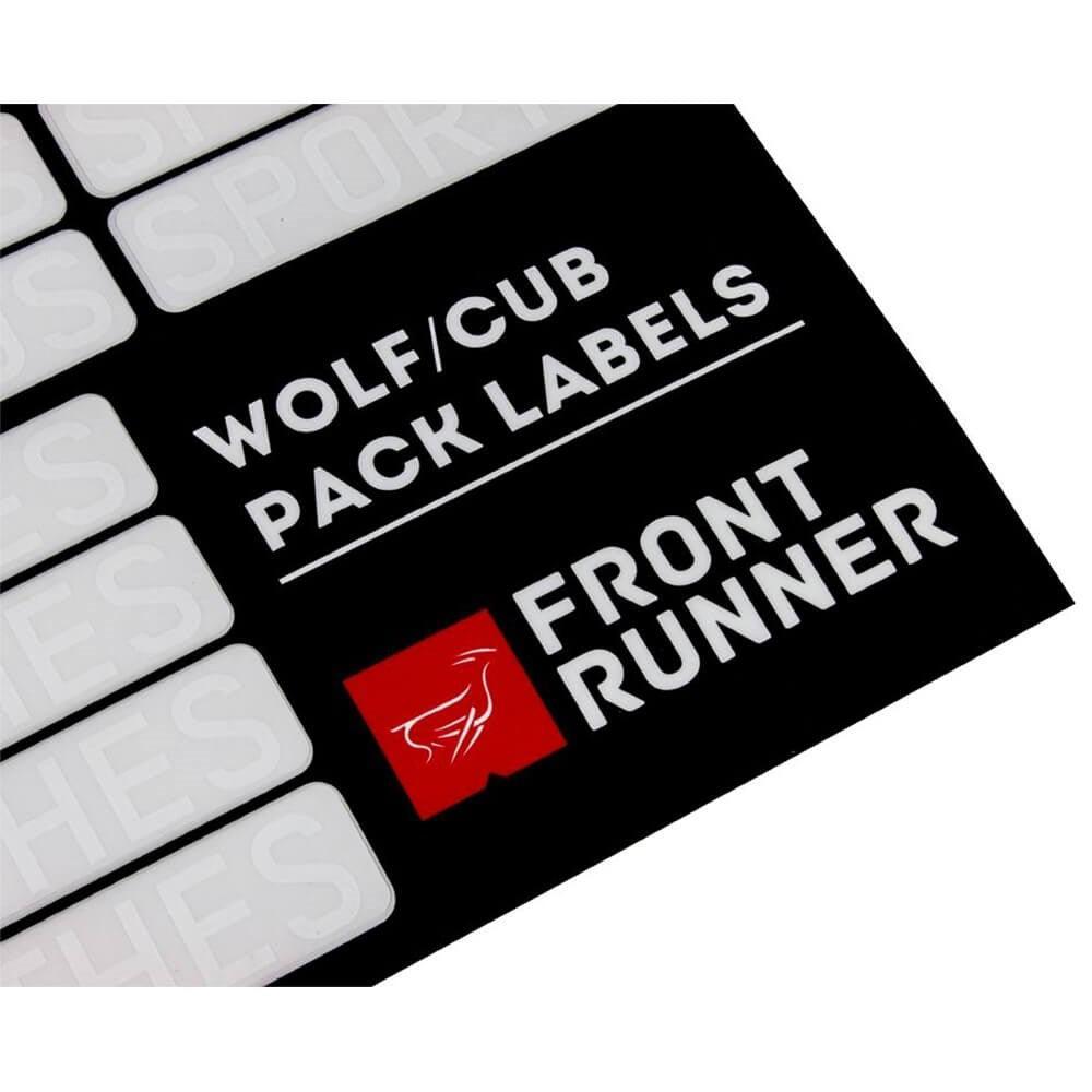 Front Runner - Wolf/Cub Pack Campsite Organising Labels