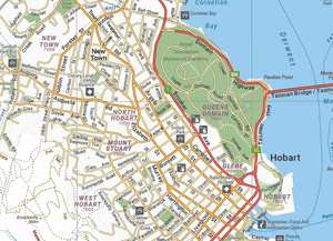HEMA - Hobart and Region Map