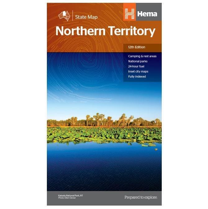 HEMA - Northern Territory State Map