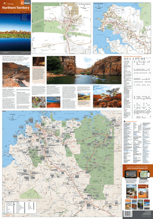 HEMA - Northern Territory State Map