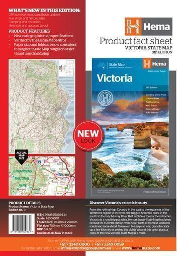 HEMA - Victoria State Map