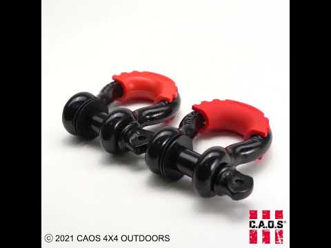CAOS Bow Shackle 2 Pack